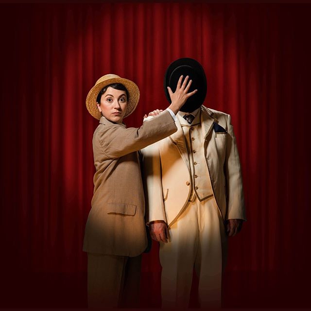 Look who is playing Charlie in @toldbyanidiot ‘The Strange Tale of Charlie Chaplin and Stan Laurel’ it’s our very own @amaliaavitale and we couldn’t be more excited. #charlieandstan