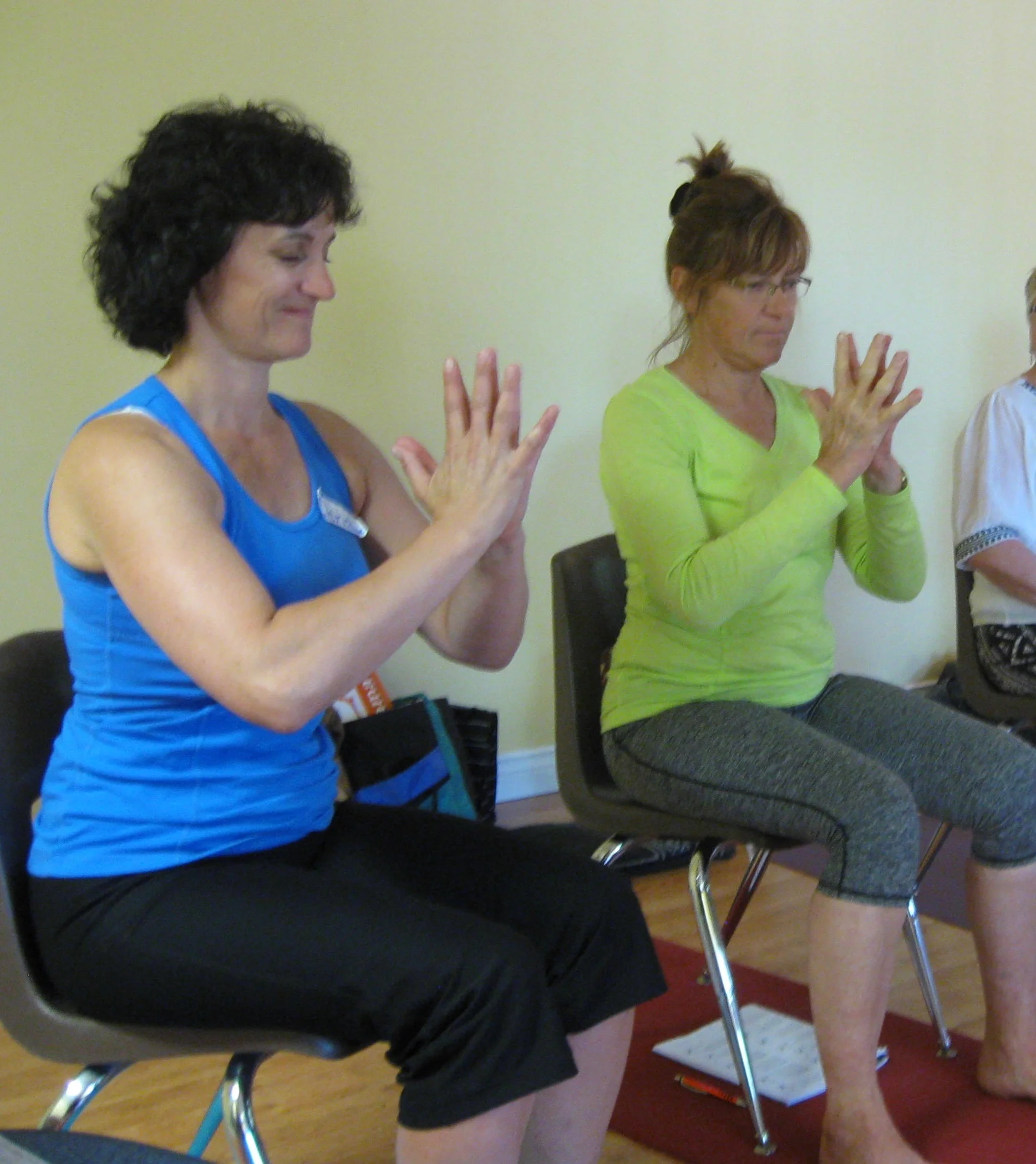 HAND MUDRA IN CHAIR YOGA
