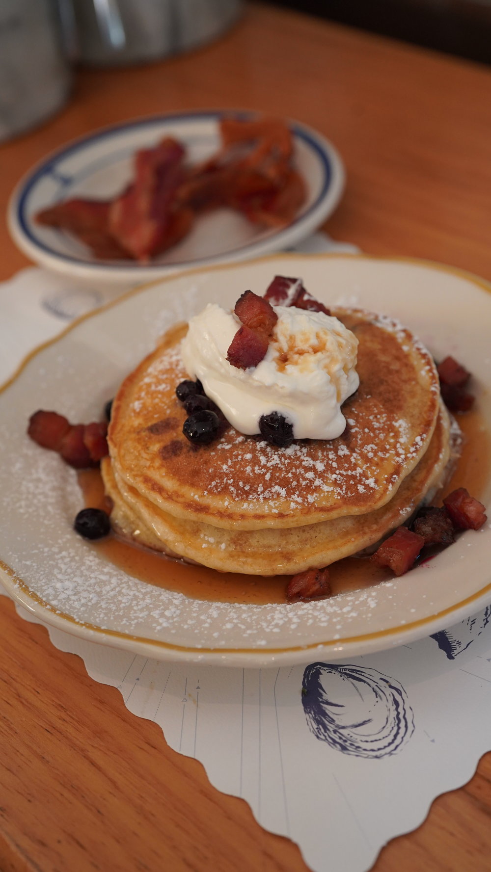 Blueberry and Banana Pancakes