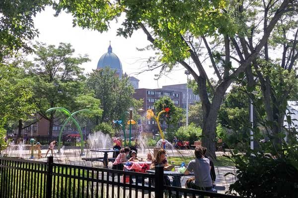 A view of Mont Royal