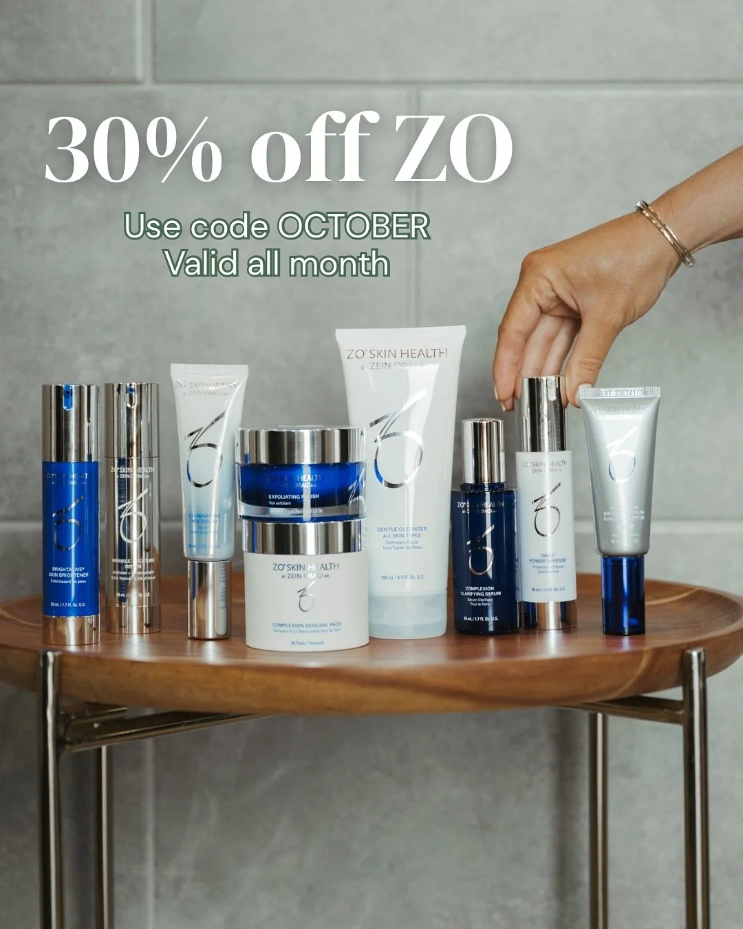 Your skincare favorites are on SALE! ✨
All October long, enjoy 30% OFF ZO Skin Health + Colorescience at Elite Wellness.

From glow-boosting serums to SPF must-haves, now&rsquo;s the time to stock up.

🛒 Shop now ➡️ elitewellnessok.com/zo-colorescie