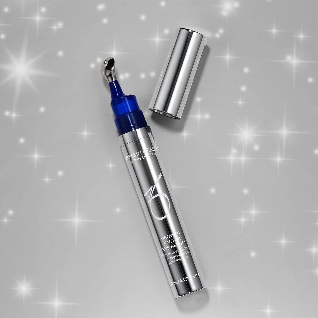 New year. New glow. ✨
Start the year with brighter, refreshed eyes powered by clinically proven ZO Growth Factor technology. Designed to improve the appearance of expression lines, creasing, and hollowness while plumping and reviving tired skin. The 