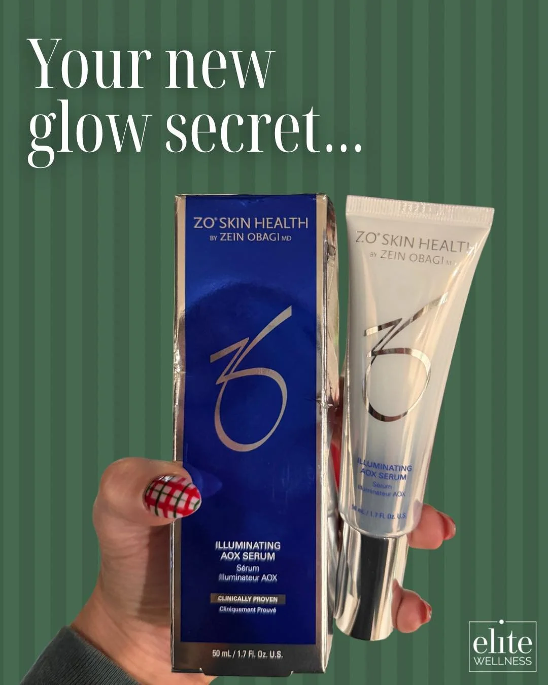 Your new glow secret is officially here ✨

Meet Illuminating AOX Serum: a concentrated antioxidant serum that protects against pollution, softens the look of fine lines, and instantly boosts radiance with a subtle, luminous finish.

✔️ All-day enviro