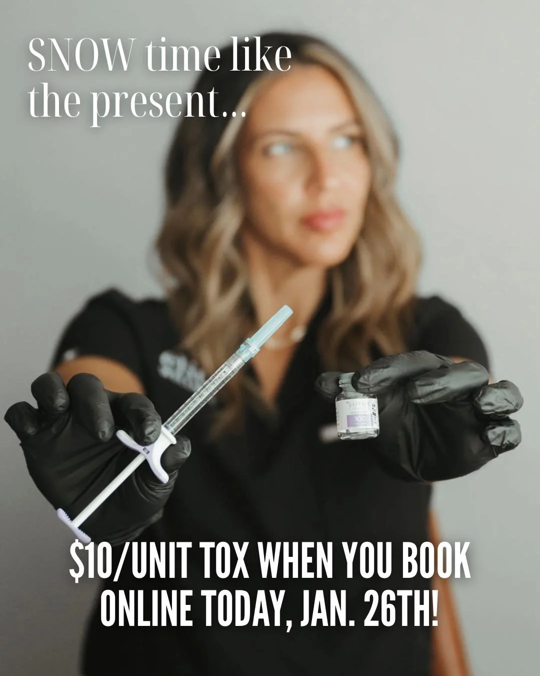 Snow day = glow day ✨
For TODAY ONLY, enjoy $10/unit Tox when you book online.

✔️ Lock in the savings now
✔️ Use at a future appointment
✔️ All units must be used in one session

👉 Book online today: https://www.joinblvd.com/b/elite-wellness/widget