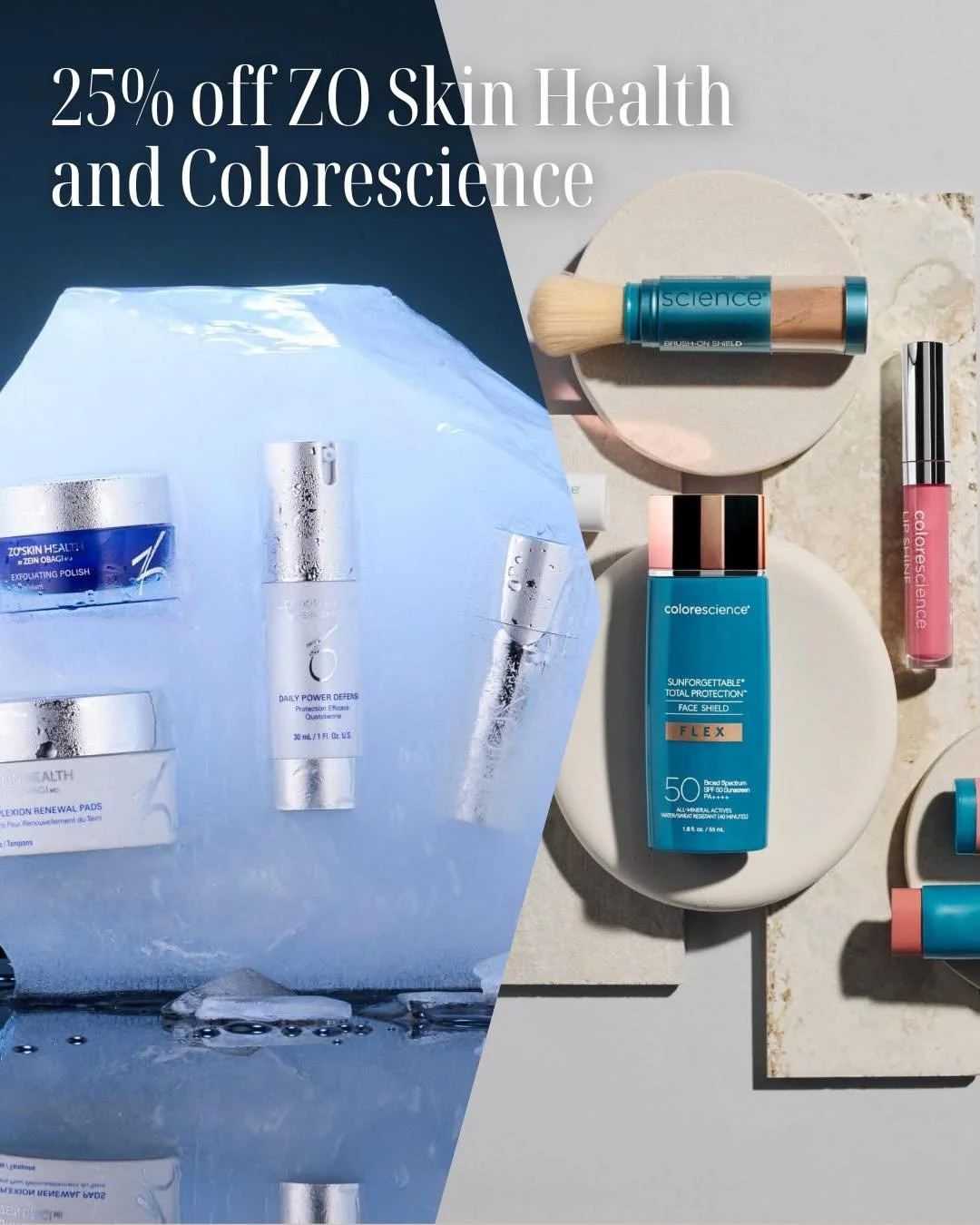 Cold weather may equal dry, dull skin ❄️
We&rsquo;ve got you covered, literally.

25% OFF ZO Skincare &amp; Colorescience Makeup
Because winter skin deserves extra love ✨
Limited time only.

https://elitewellnessok.com/zo-colorescience-shop

Use code