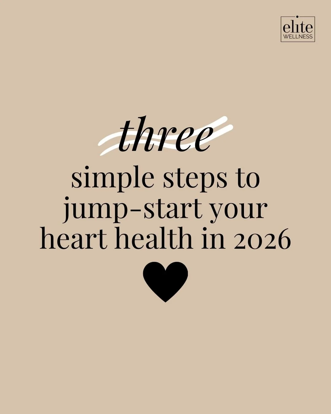 ❤️ February is Heart Health Month ❤️

Small habits can make a big difference for your heart. This month, we&rsquo;re focusing on simple, sustainable ways to support cardiovascular health.

💡 Did you know heart disease is the leading cause of death f