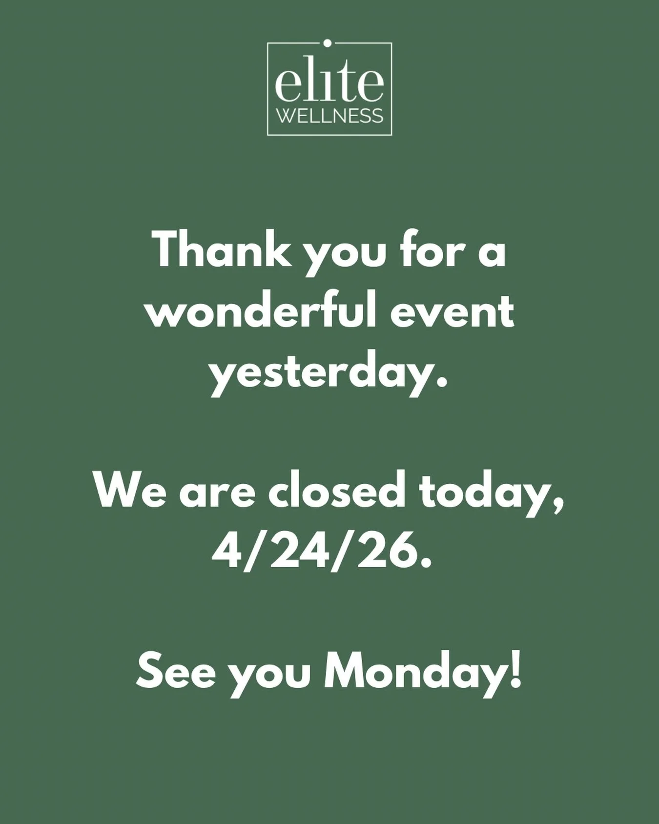Thanks to everyone who joined us yesterday 🤍
We loved getting to connect with you all!

We&rsquo;re closed today and will be back Monday, refreshed and ready to see you ✨