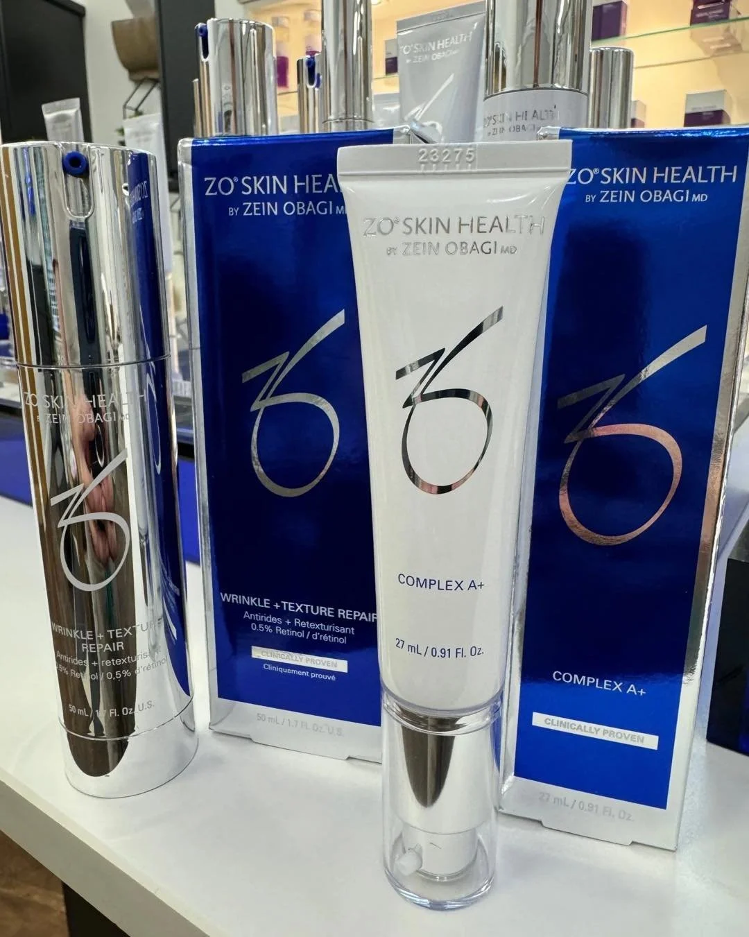 ADVANCED RETINOL. ADVANCED RESULTS. ✨

If you&rsquo;re looking to address deeper wrinkles, skin laxity, enlarged pores, and visible signs of aging, ZO&reg; Skin Health Complex A+ delivers powerful results.

Featuring 1% retinol paired with bakuchiol,