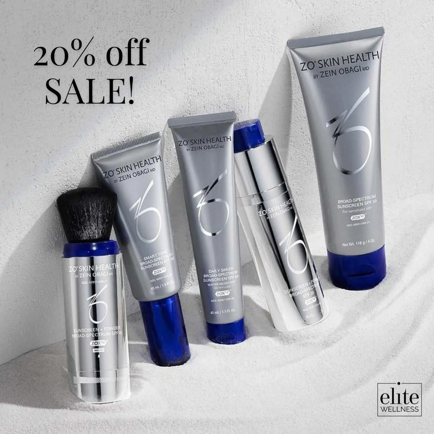 ✨ ZO Tuesday is here! ✨

Enjoy 20% OFF all ZO Skin Health products and give your skin the professional-grade care it deserves.

Whether you&rsquo;re looking to brighten, hydrate, protect, correct signs of aging, or maintain your results, there&rsquo;