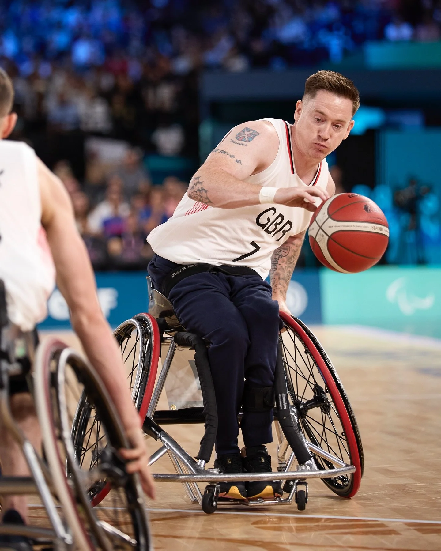 Amazing first day. Got to shoot GB both Wheelchair basketball men and women back to back. We won both games which is always a plus!!! 
@wheelpower_official and thanks again to @procentre
#wheelchairbasketball #Paris2024 #sportsphotography