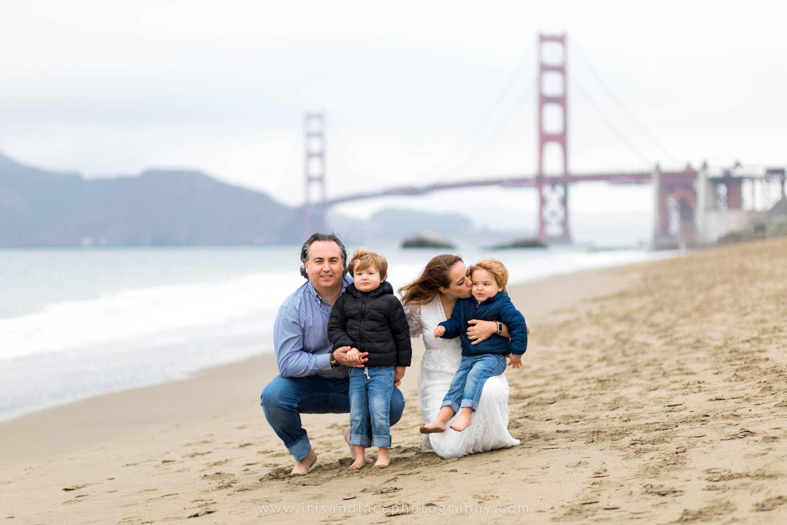 Golden Gate Bridge Family Photos  |  Baker Beach Family Photos 