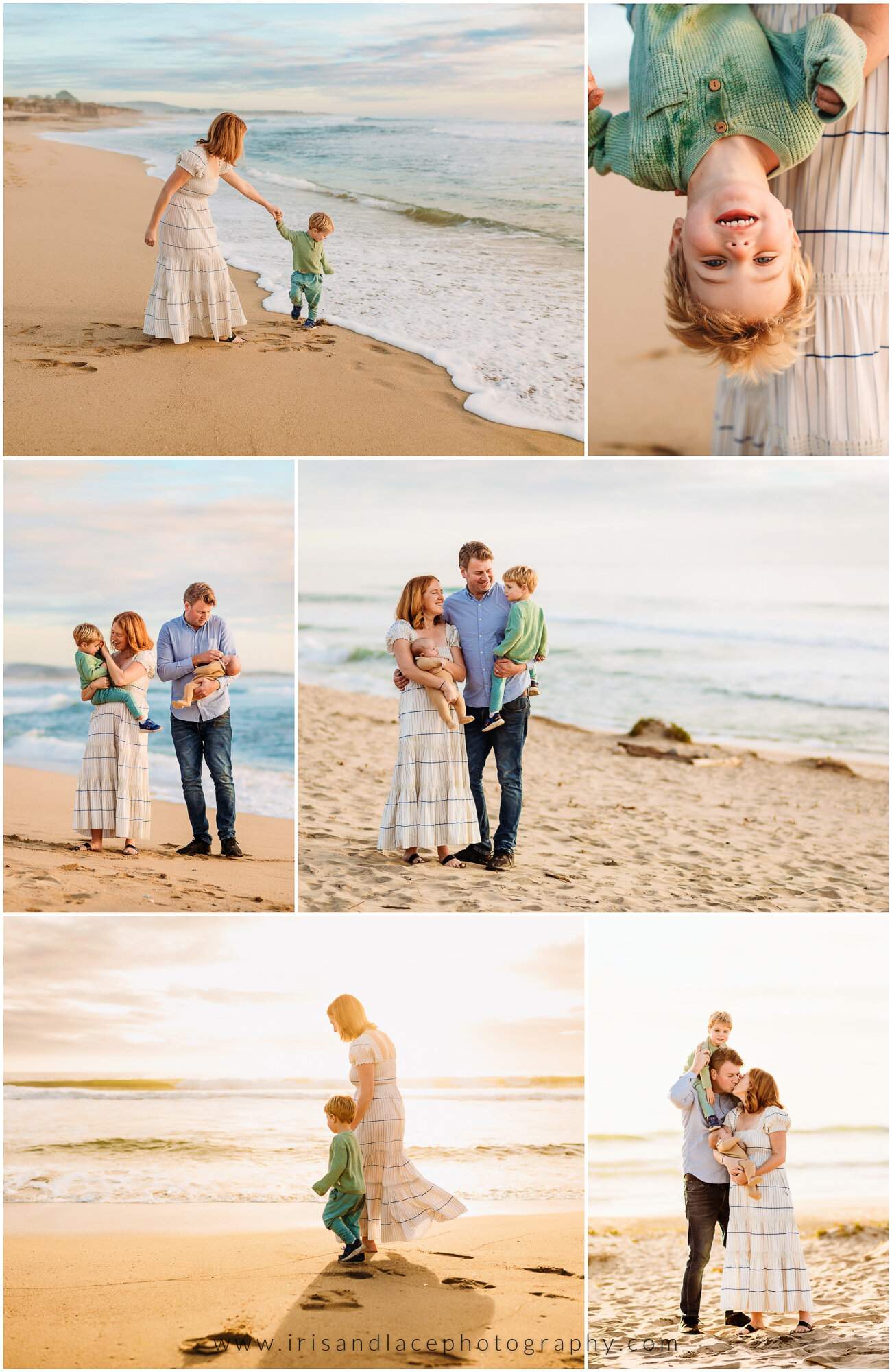 SF Bay Area Beach Family Photography  | Iris and Lace Photography