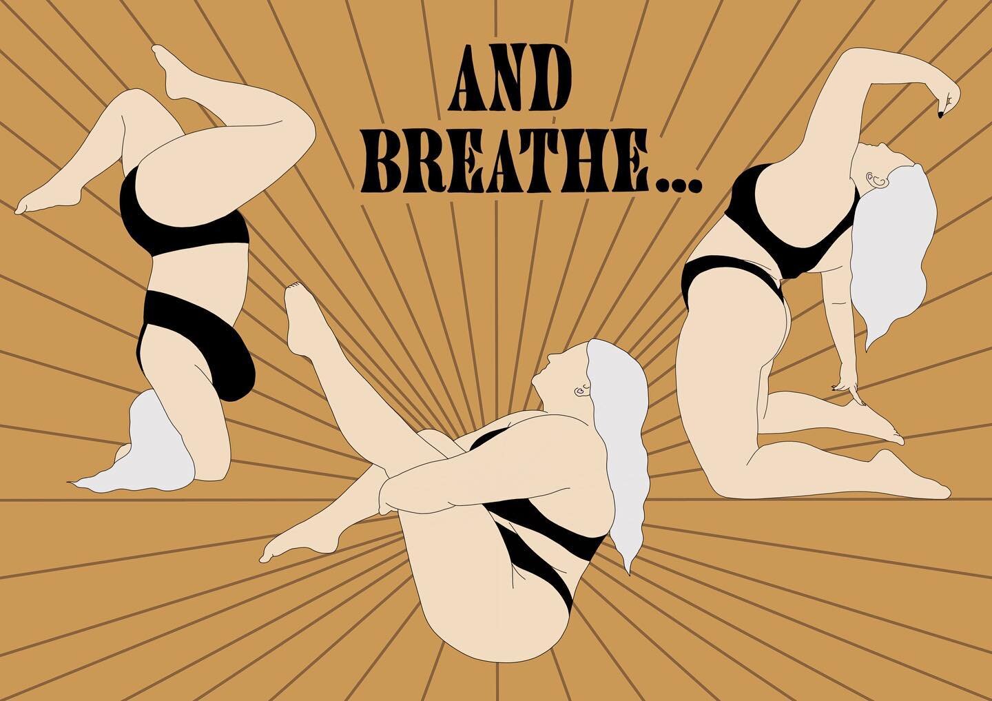 2021 mood - just add a &ldquo;and breathe&rdquo; to every thing 😅⁣
⁣
Happy New Year! ⁣
⁣
What are you giving breath to in 2021?⁣
⁣
✨ Illustration by @muppetsillustrations ☺️⁣
⁣
#yogaisforeverybody #yogaforall #bopoyoga #everybodyisayogabody #bodypos