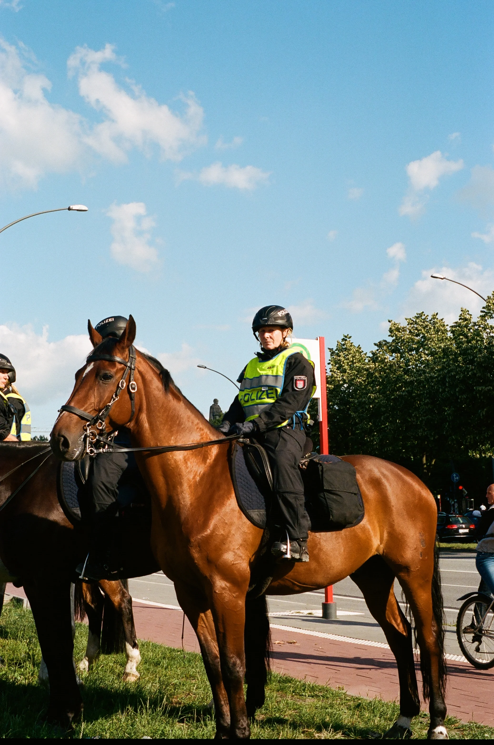  Polizei on Horseback, Hamburg  