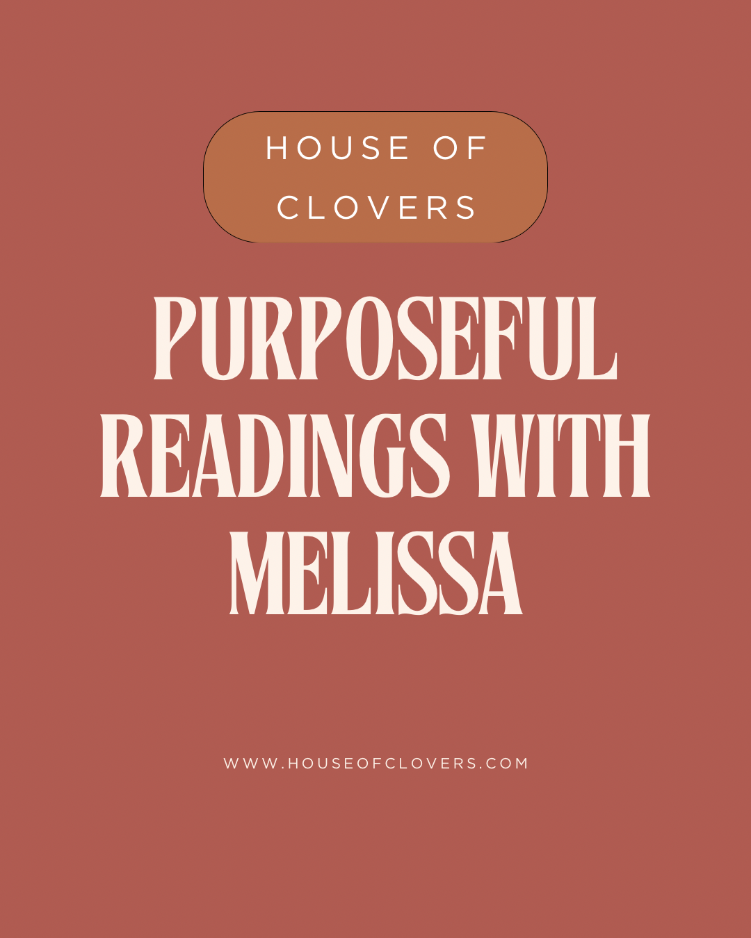 Purposeful Readings w/ Melissa