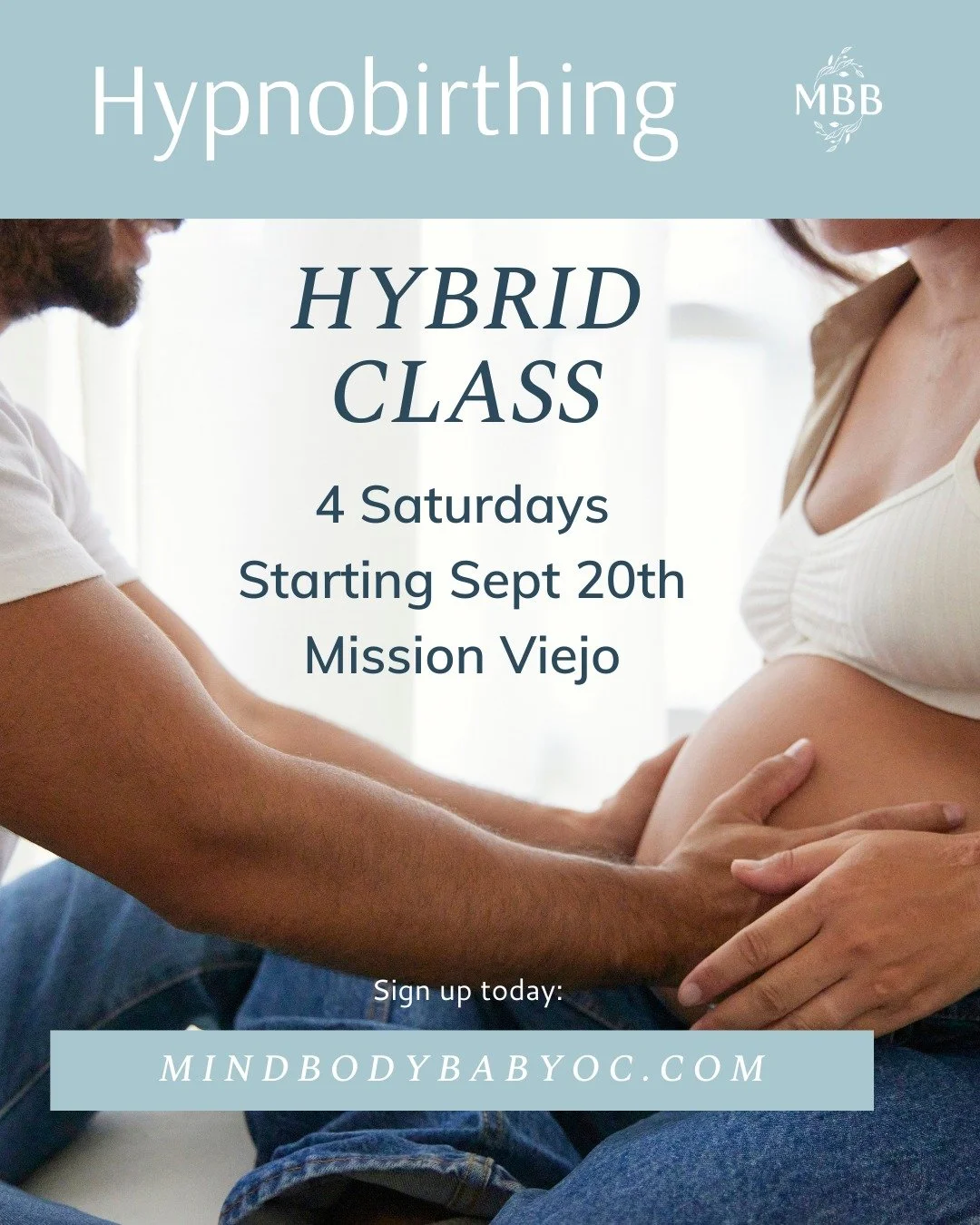 ✨ Hypnobirthing Hybrid: The Best of Both Worlds ✨

Starting Saturday, September 20th, join us for a 4-week hybrid Hypnobirthing series designed to give you both the flexibility of learning at home and the power of live, in-person practice and connect