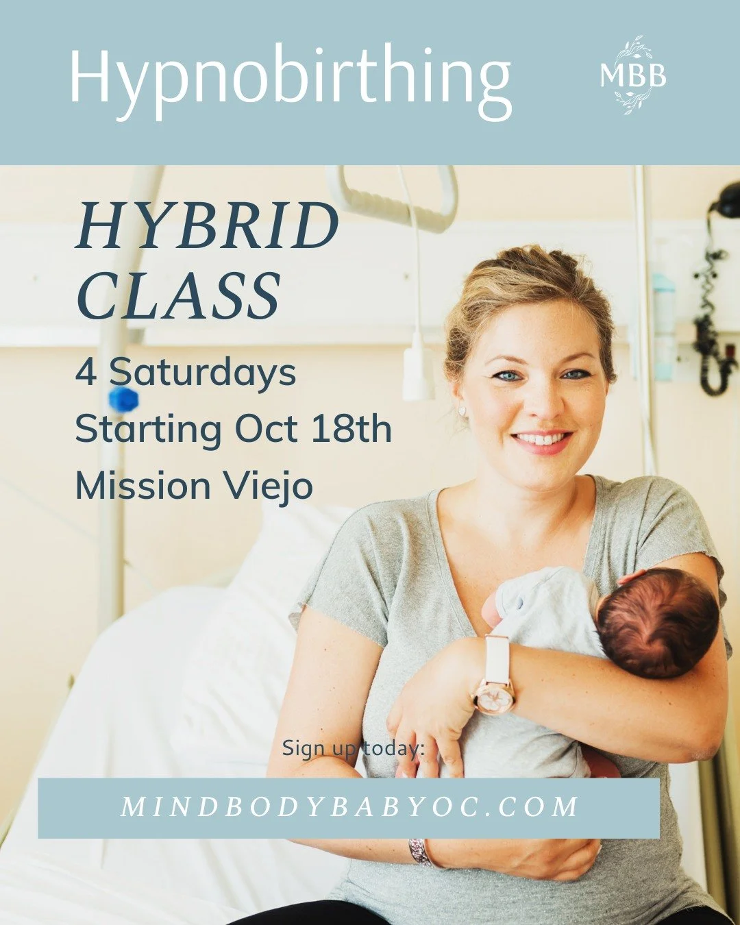 ✨ Hypnobirthing Hybrid: The Best of Both Worlds ✨

Starting Saturday, October 18th, join us for a 4-week hybrid Hypnobirthing series designed to give you both the flexibility of learning at home and the power of live, in-person practice and connectio