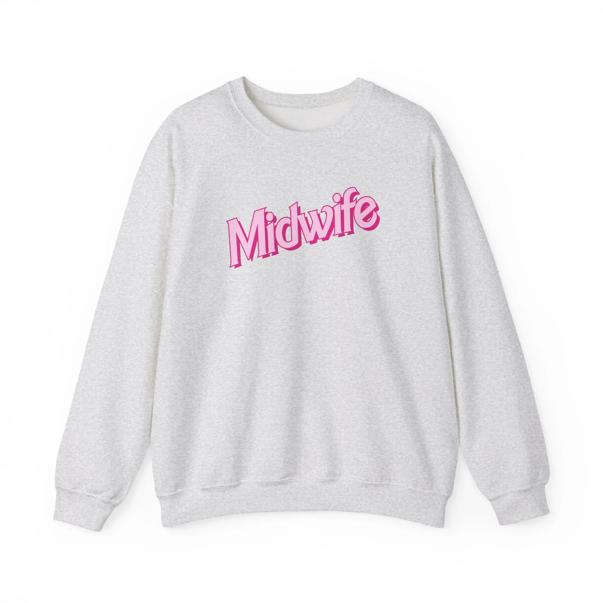 Midwife Barbie Crew Neck Sweatshirt