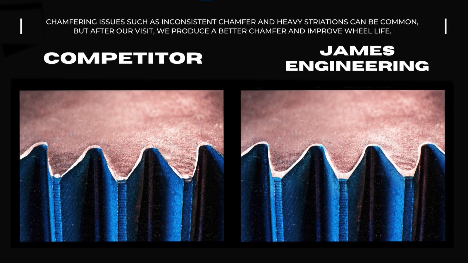 Gear Grinding Made Easy with RexCut Abrasive Grinding Wheels from James Engineering — James