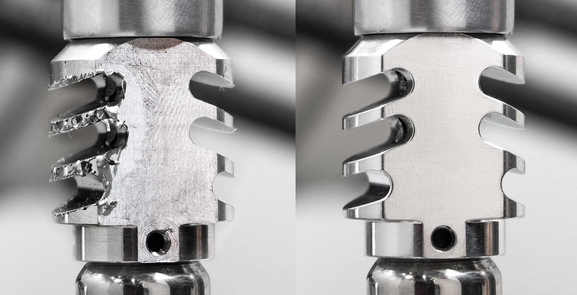 What is deburring metal