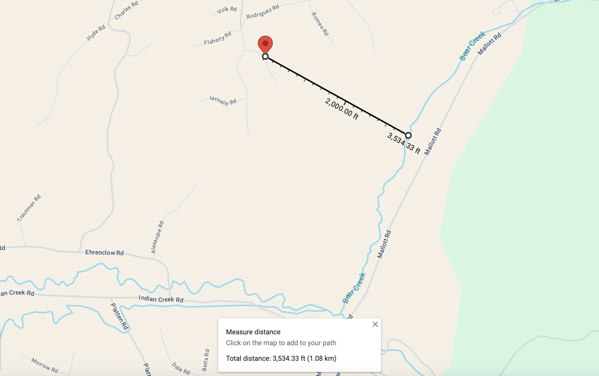 Distance to Bear Creek.jpeg