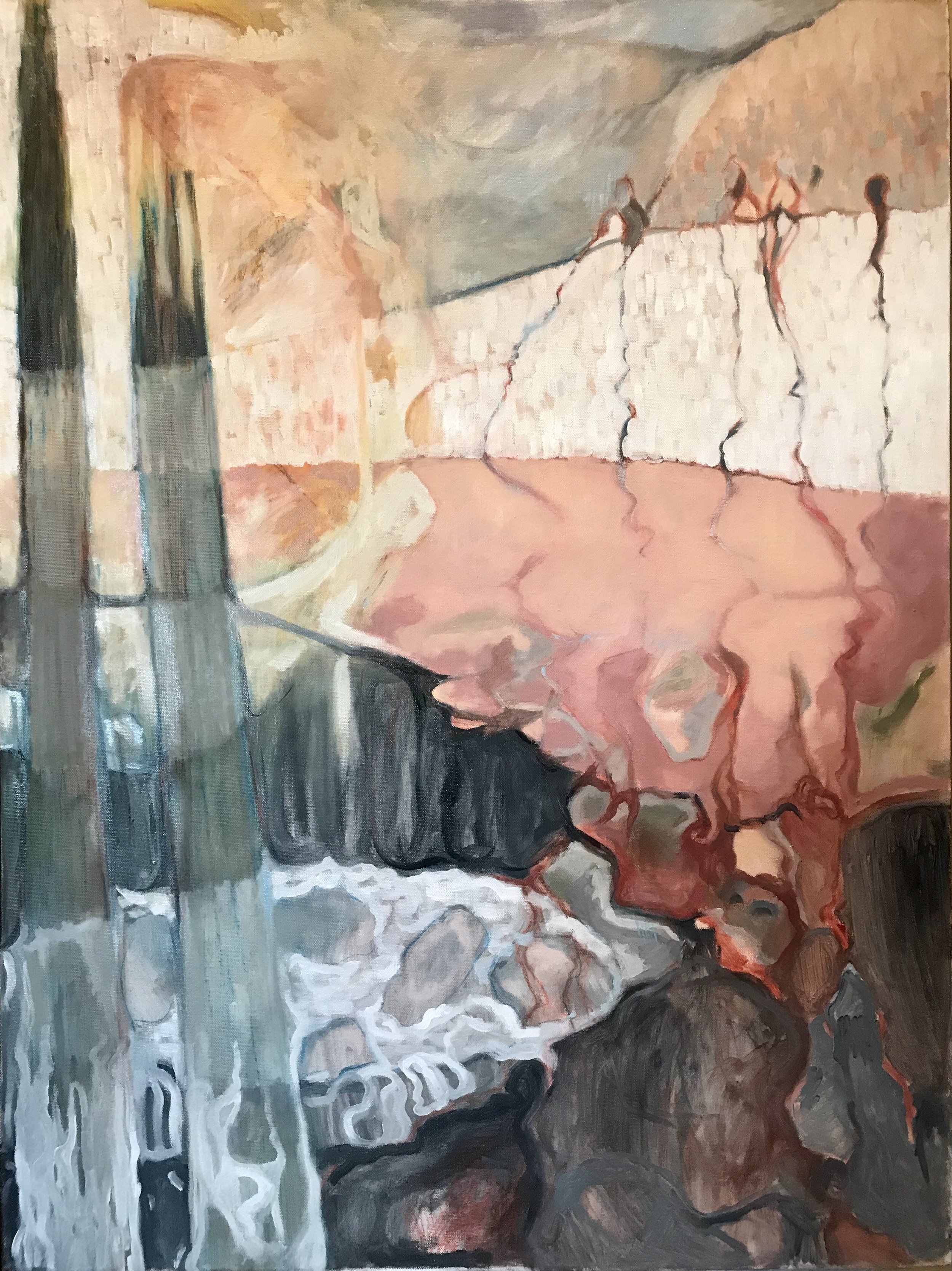 Australian landscape, 2019. Oil on canvas