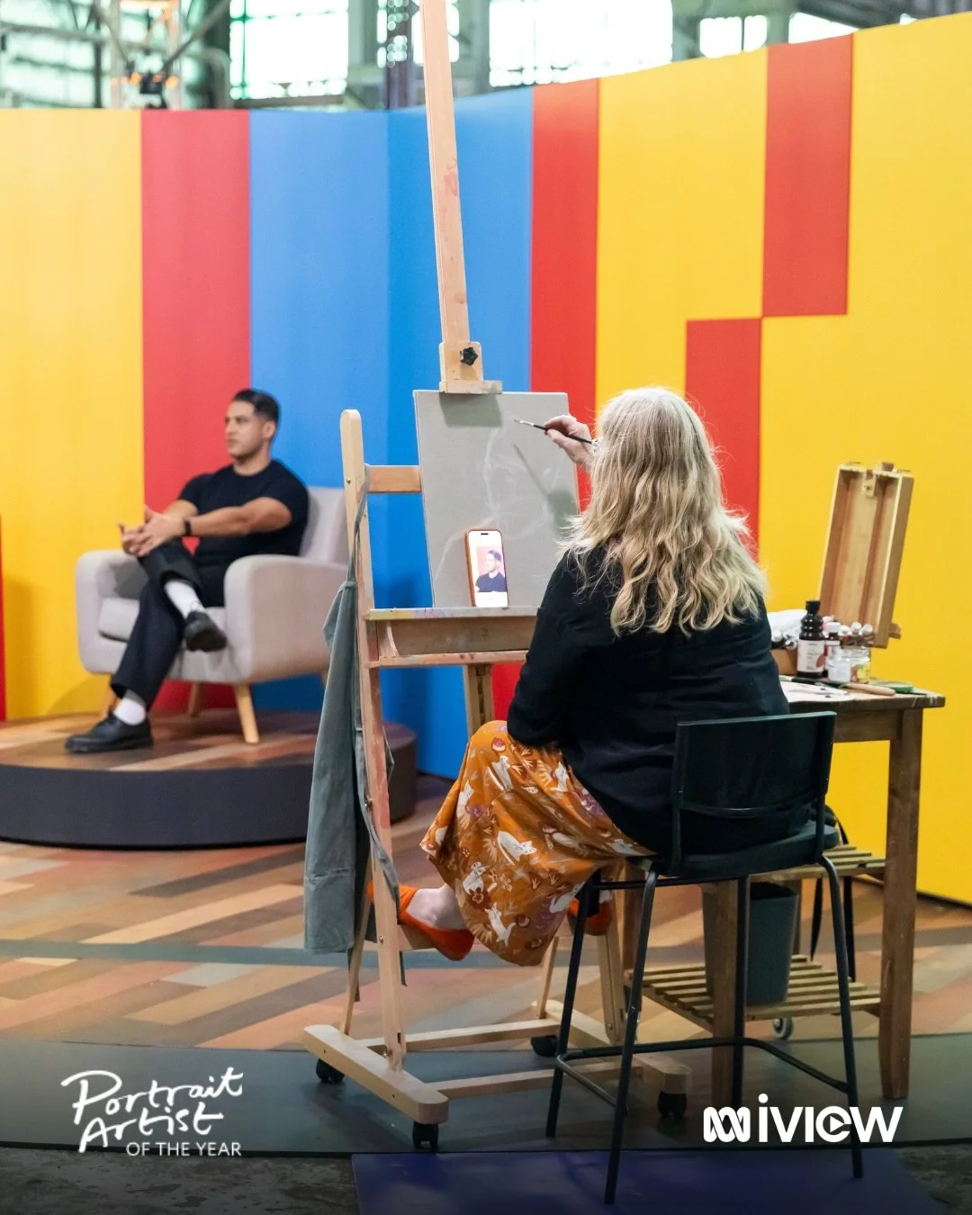 TONIGHT! 7.30 ABC

Watch me and my amazing fellow artists paint like crazy on PAOTY. My model was the lovely Marc Fennell who was so fun and full of stories. We only had 4 short hours to create a portrait 😱

A very big rollercoaster of an experience