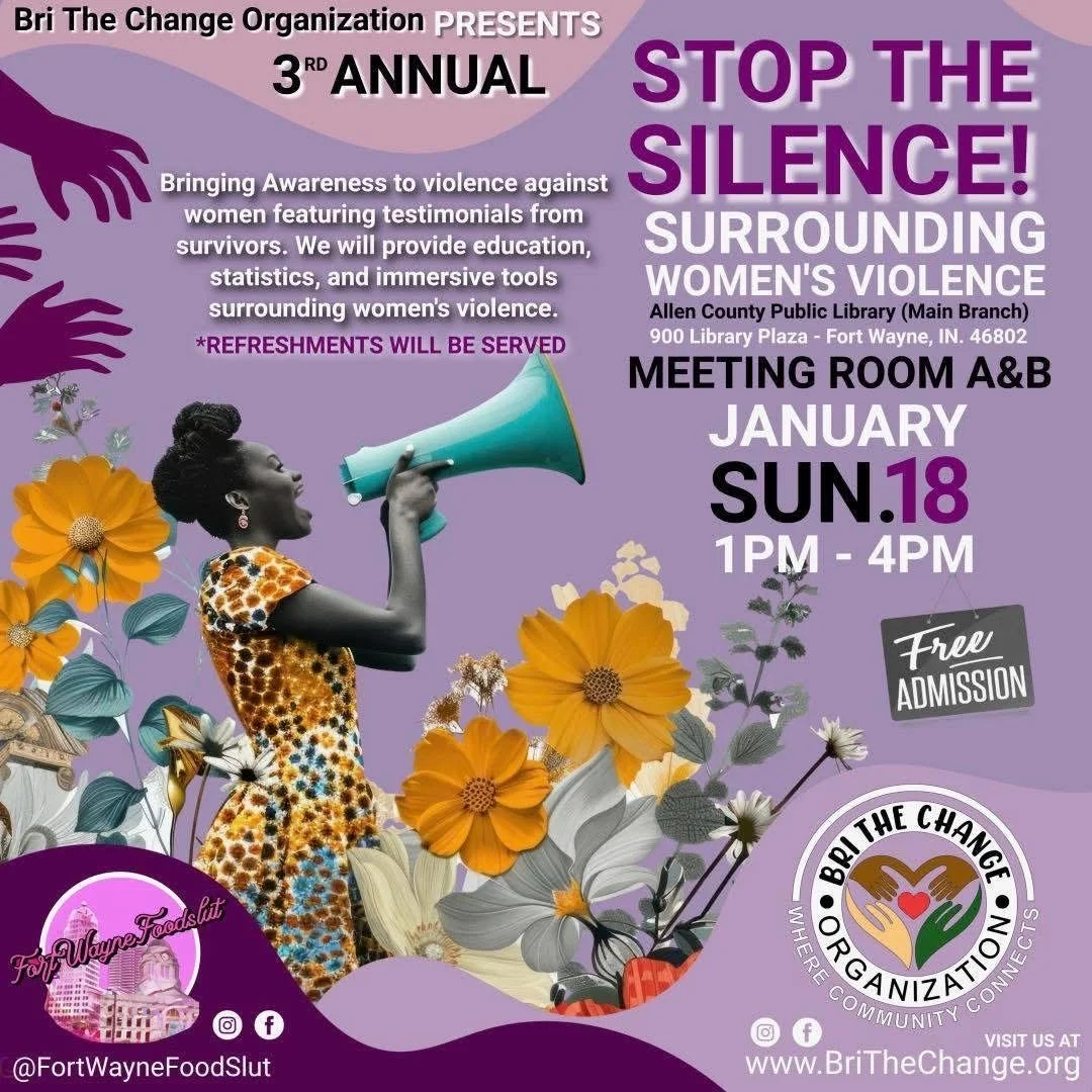 “STOP THE SILENCE SURROUNDING WOMEN’S VIOLENCE” event