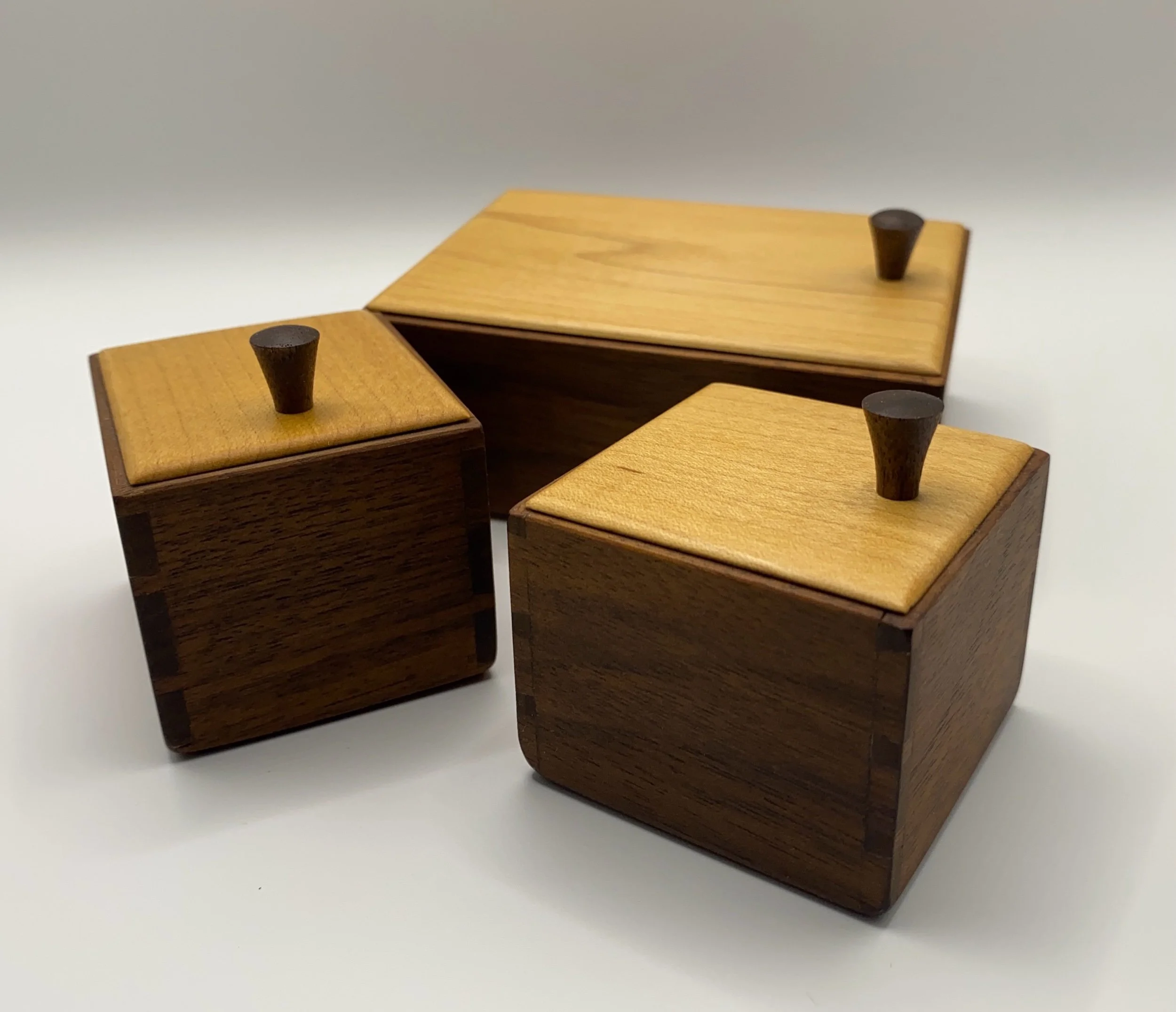 Miniature Dovetail Boxes