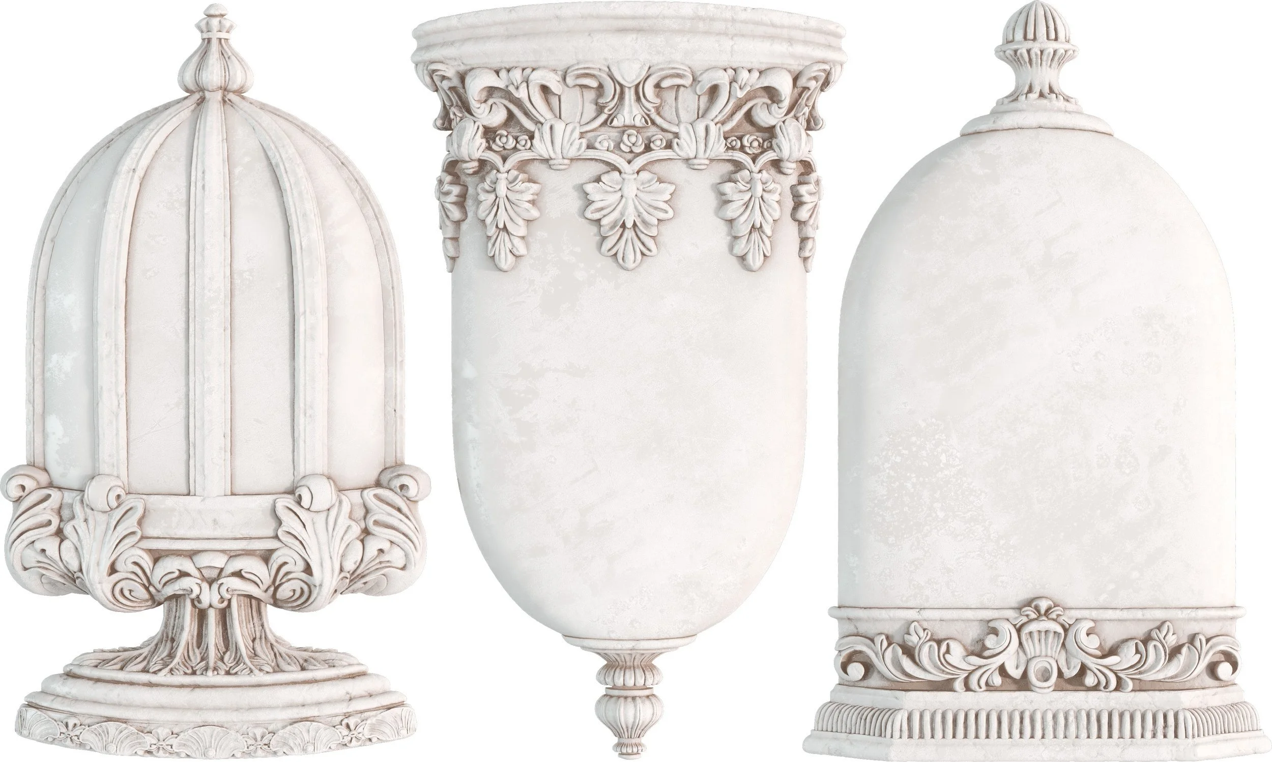 NEW Q3  2024 - Les Cloches  -  6x10 Decor IOD Mould Christmas Release