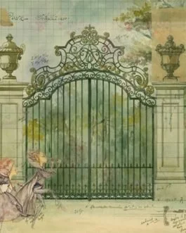 Fairy Gate -  Roycycled Decoupage Papers