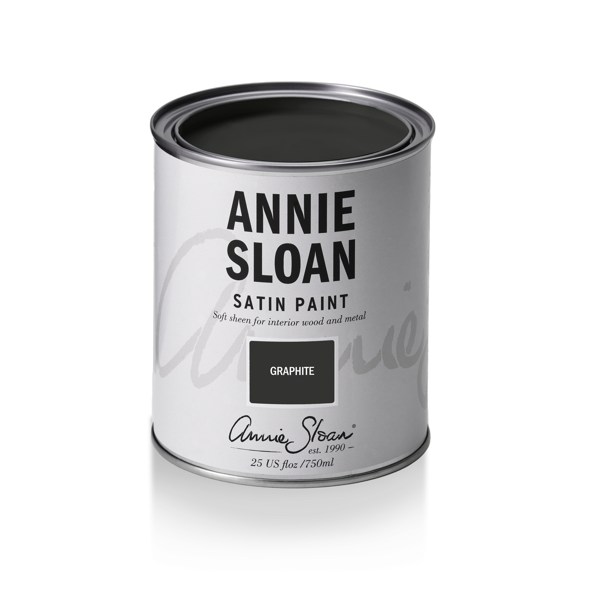 GRAPHITE ANNIE SLOAN SATIN PAINT (750ML)