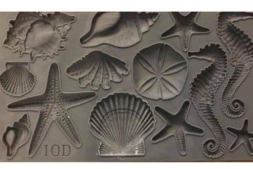 Seashells - IOD Decor Moulds  - 1.00 shipping available