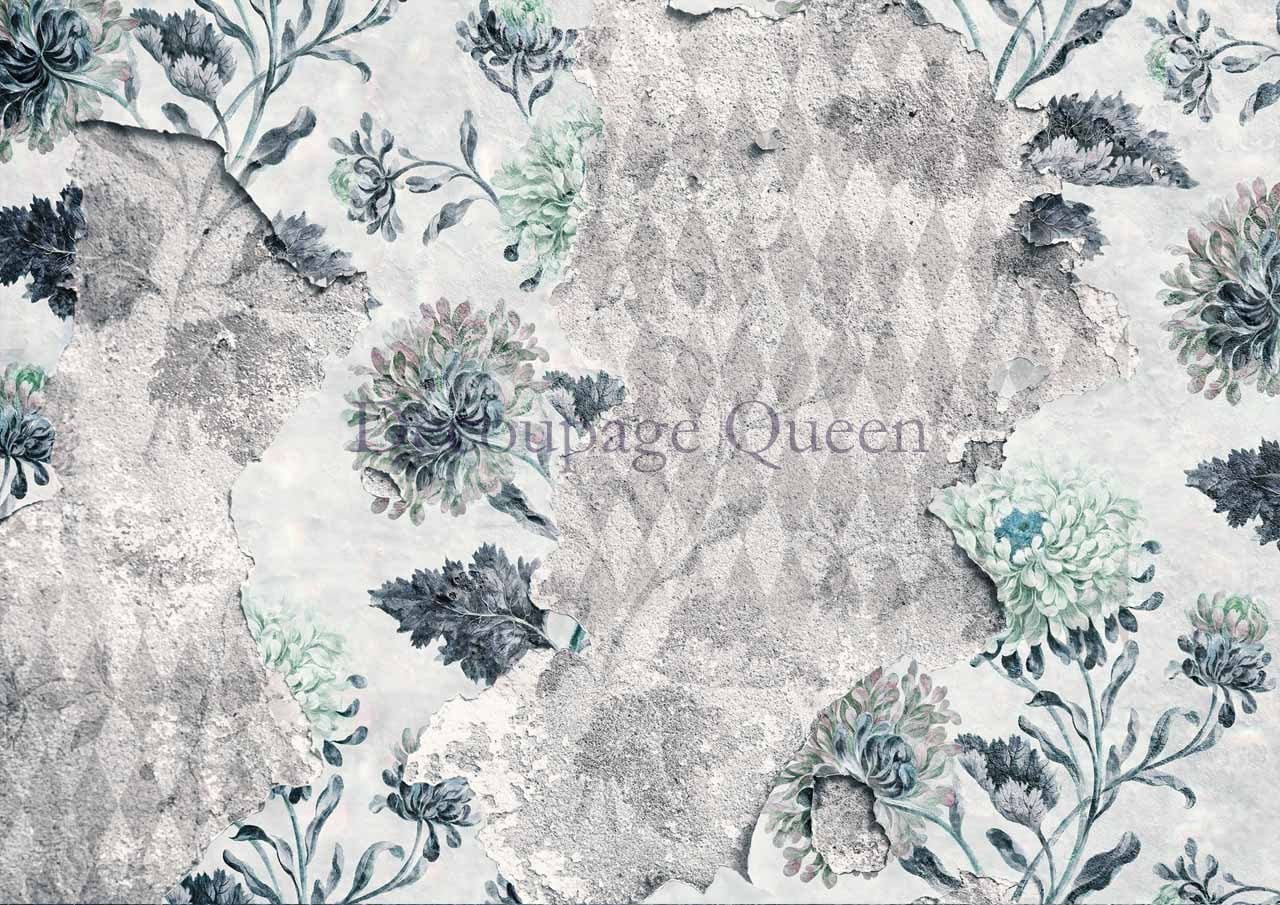 NEW Release Decoupage Rice Paper-Andy Skinner Floral Harlequin ∙ Rice Paper Decoupage ∙ Decoupage Paper