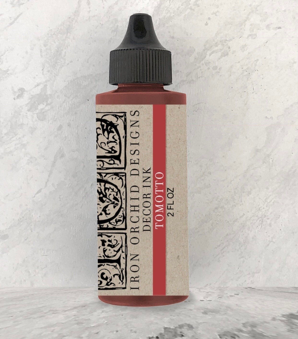 IOD Tomotto Decor Ink * Iron Orchid Designs Tomato Red Decor Stamping Permanent Ink - 1.00 shipping available