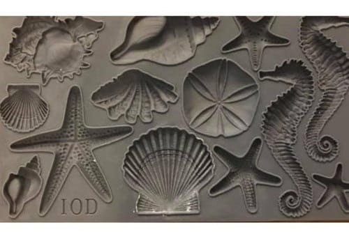 Seashells - IOD Decor Moulds  - 1.00 shipping available