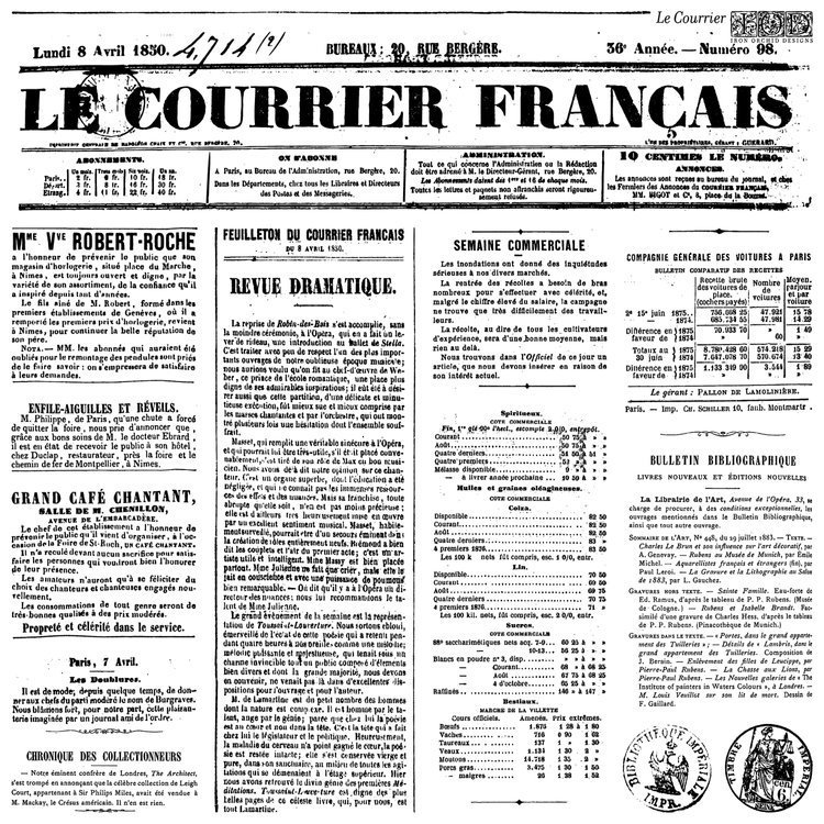 Le Courrier 12 x 12 Decor IOD Stamp - Sheet