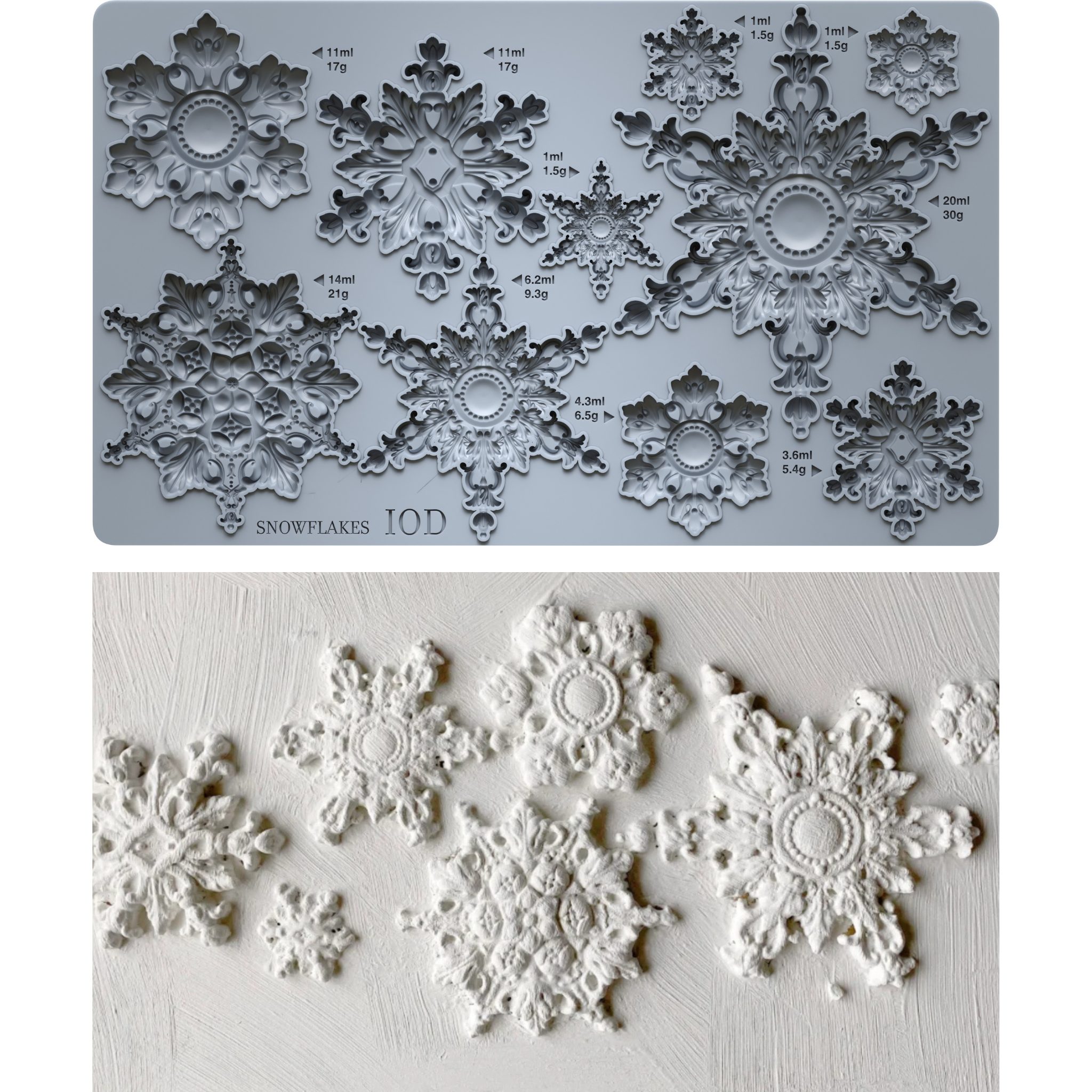 Snowflakes - Moulds + Positives.png