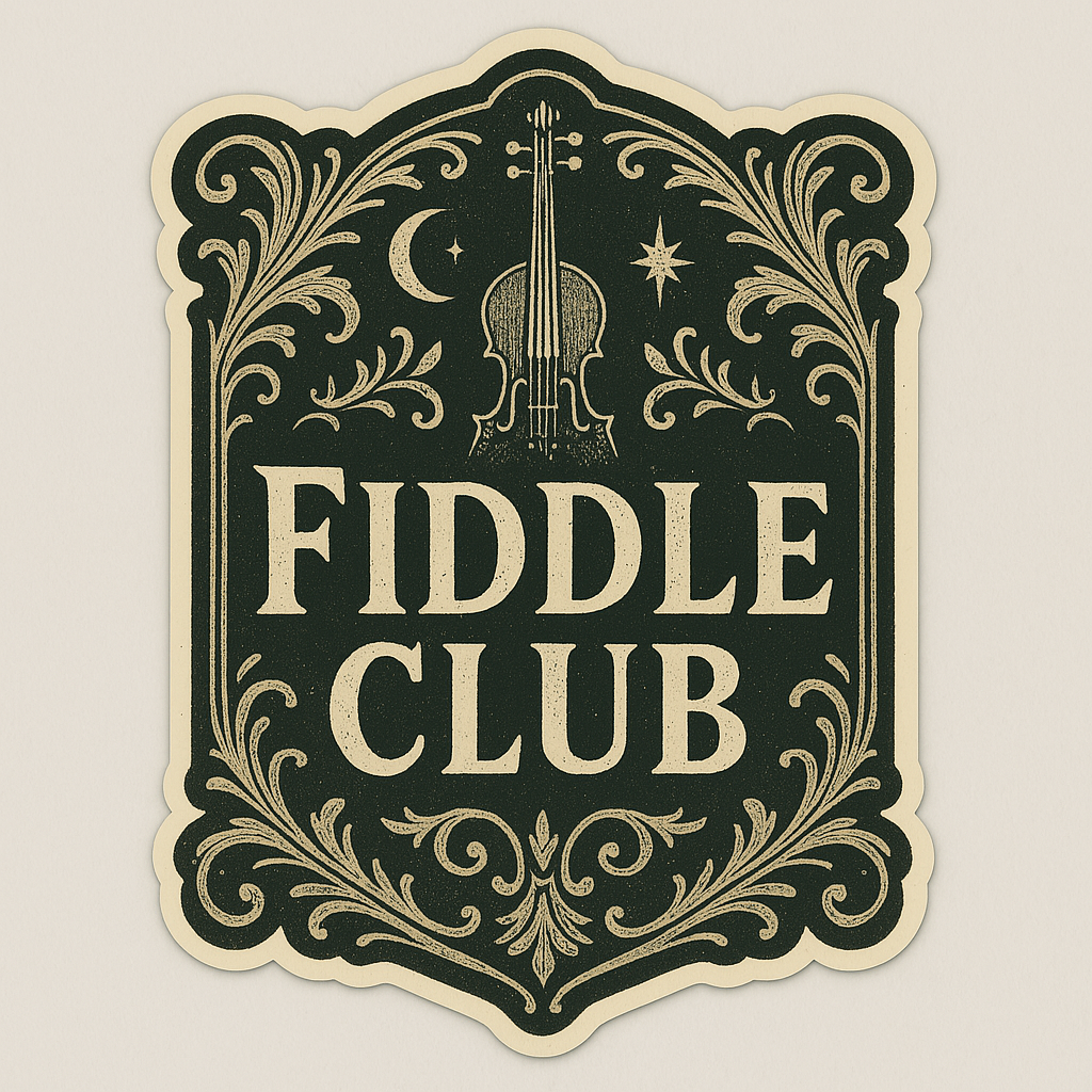 Fiddle Club Sticker