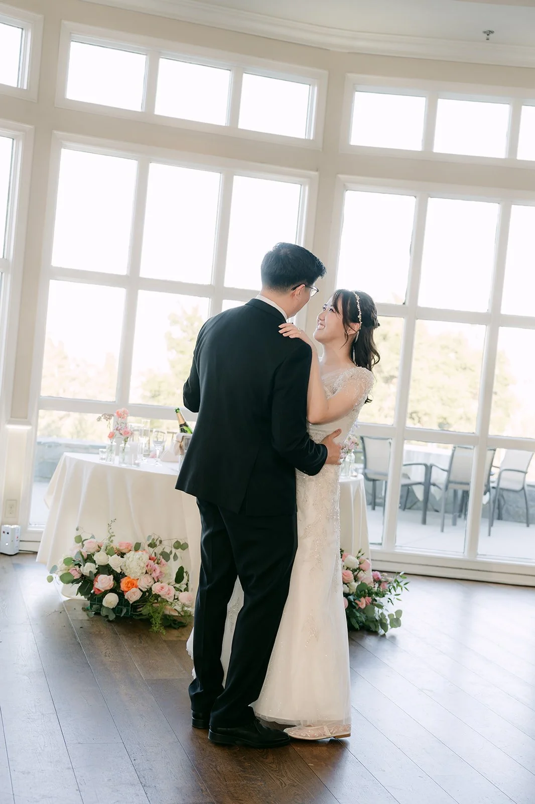 Judy and Joshua's first dance