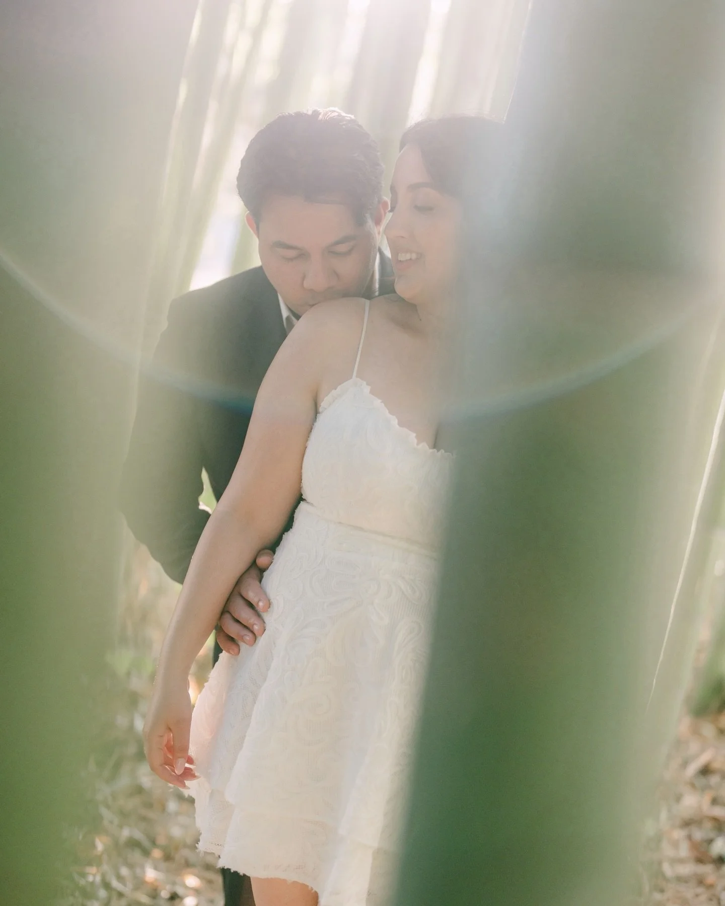 We traveled around mostly the whole @laarboretum to capture these and M&amp;D are getting married in couple months away🫶🏻 @mimi_chouljian @justcallmeperez #springtime