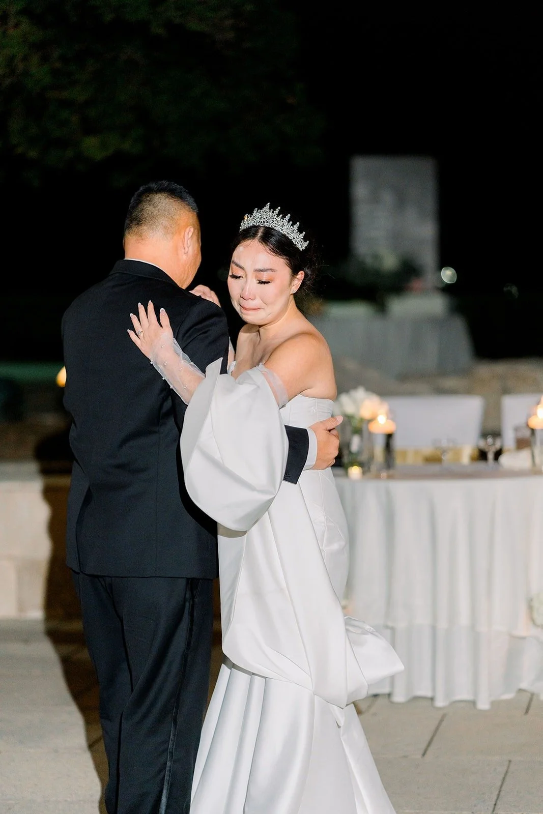Steven and Jacinda dance after dark