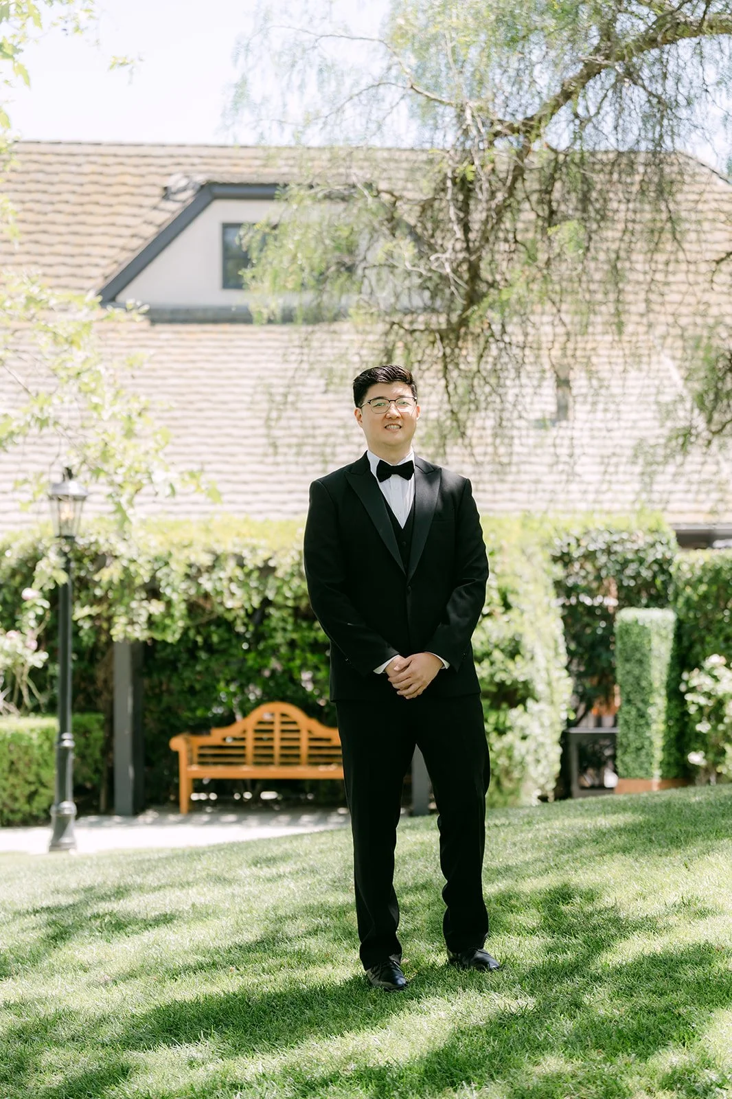 Joshua waiting under the sycamore trees for the first look