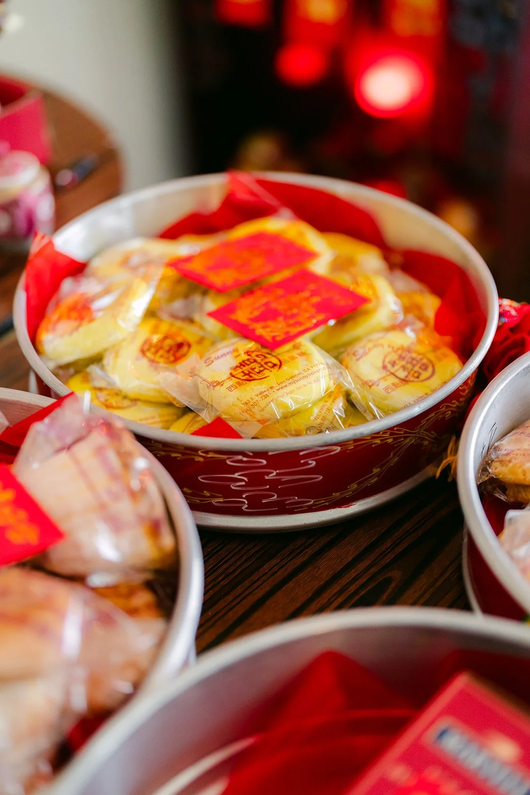 A bowl of sweet soup prepared for the tea ceremony.