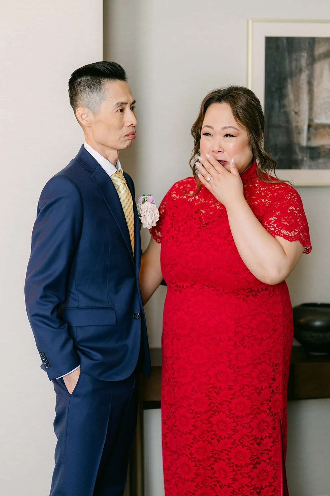 Bobby and Mai together after the door games, photographed by One and Only Production.