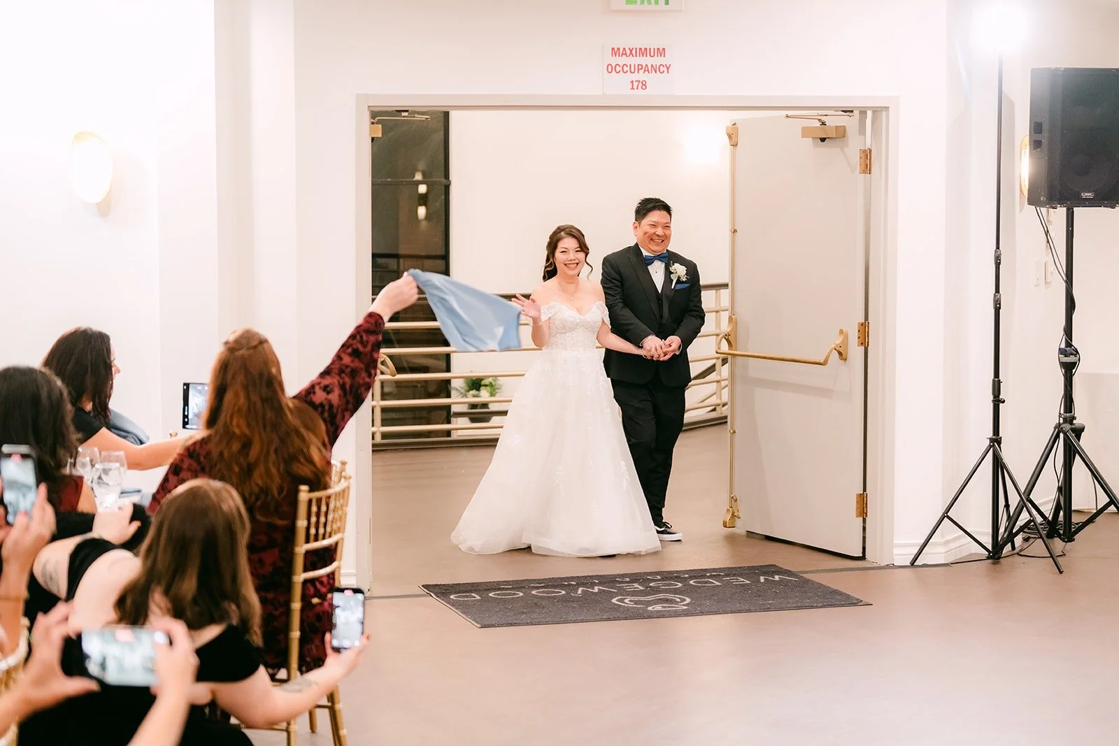 Sochi and Jay enter the reception room