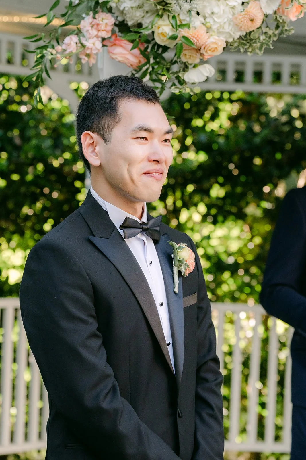 Austin waiting at the altar