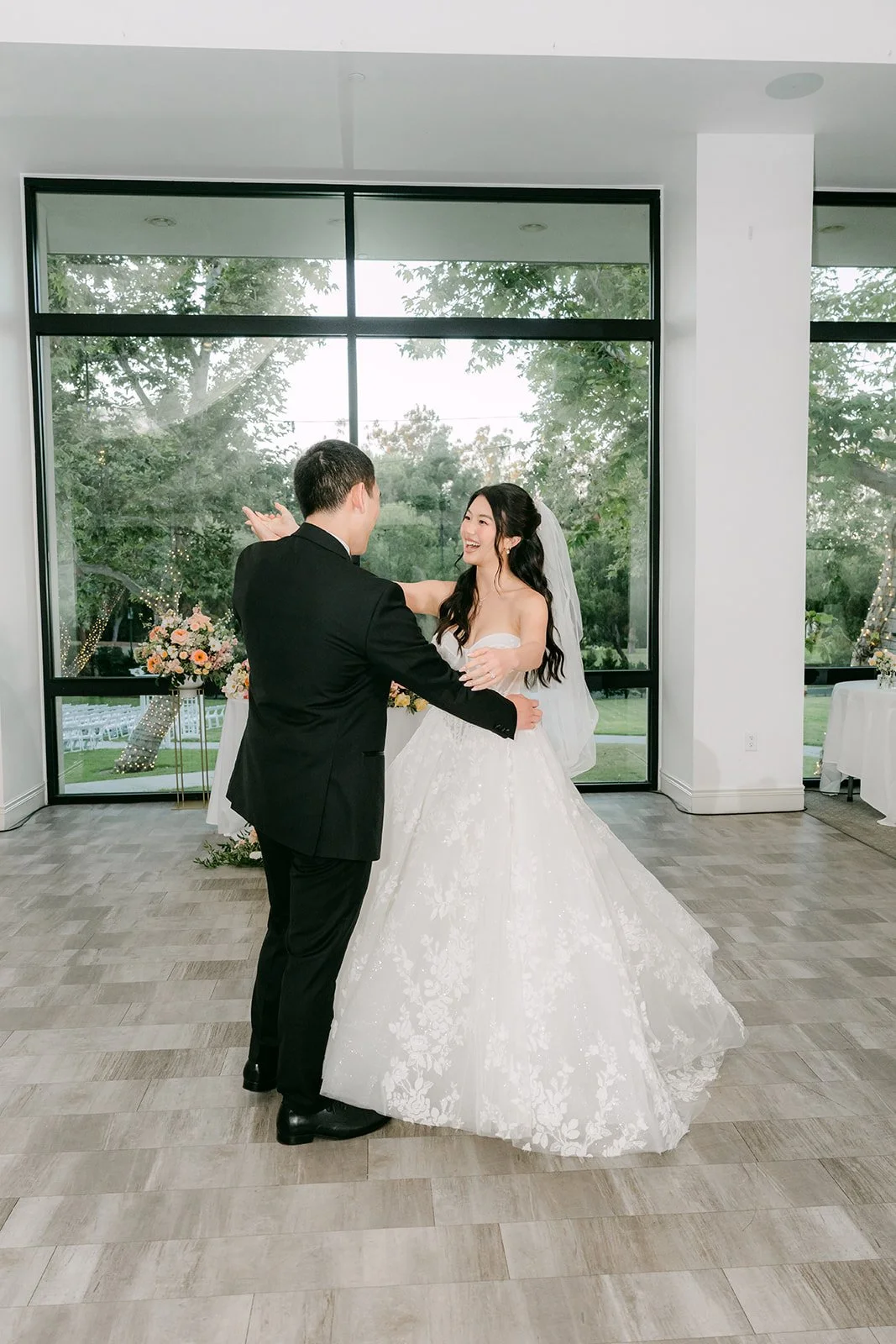 Clarissa and Austin's first dance
