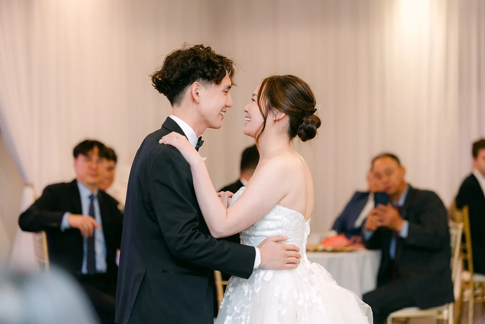 First dance to Perfect by Ed Sheeran in the Vellano Estate ballroom