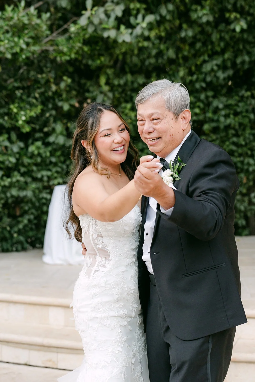 Nicole dancing with her dad to Stand by Me.